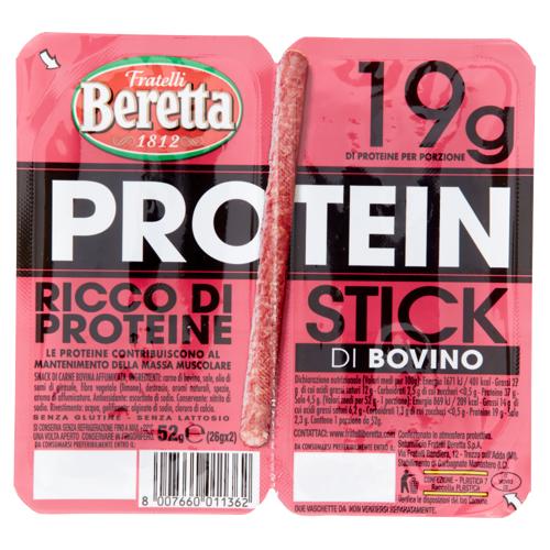 Fratelli Beretta Protein 19g Stick di Bovino 2 x 26 g