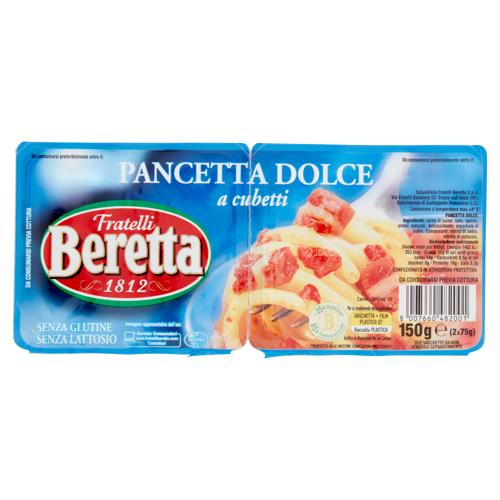 Fratelli Beretta Pancetta Dolce a cubetti 2 x 75 g