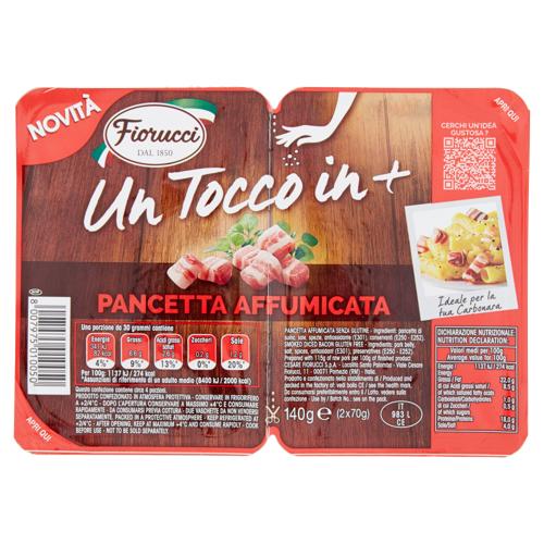 Fiorucci Un Tocco in + Pancetta Affumicata 2 x 70 g