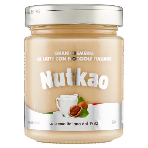 Nutkao Gran Cremeria al Latte con Nocciole Italiane 350 g