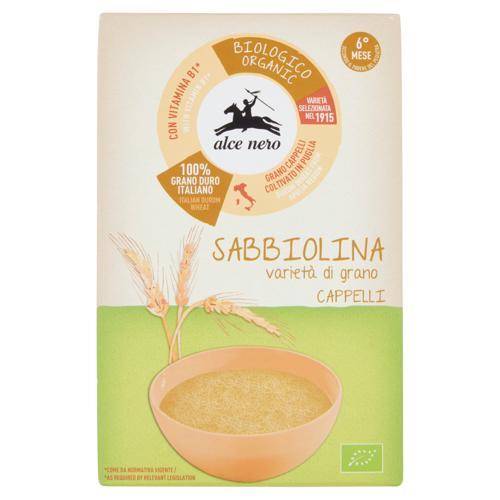 alce nero Sabbiolina varietà di grano Cappelli 320 g