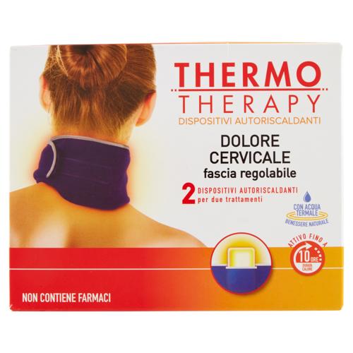ThermoTherapy Dolore Cervicale fascia regolabile + 2 Dispositivi Autoriscaldanti