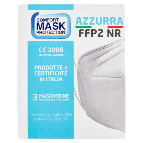 Comfort Mask Protection Azzurra FFP2 NR 3 pz