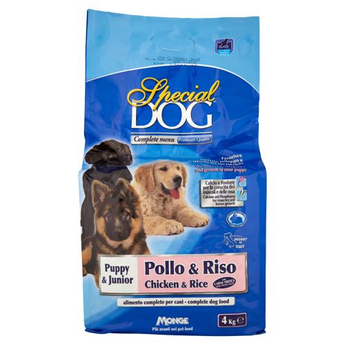 Special Dog Premium quality puppy&junior pollo&riso 4 kg