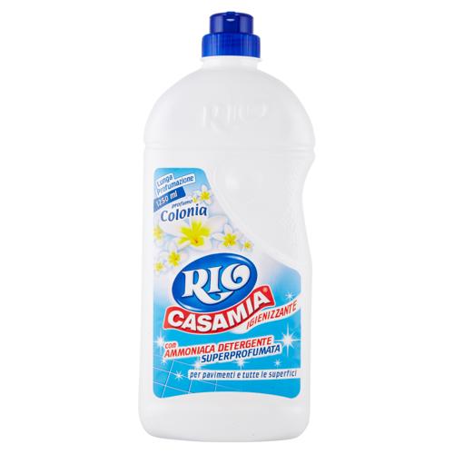Rio Casamia Super Igienizzante con Ammoniaca Detergente Superprofumata profumo Colonia 1250 ml