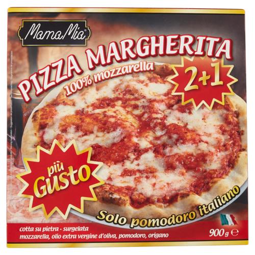 MamaMia Pizza Margherita surgelata 2+1 900 g
