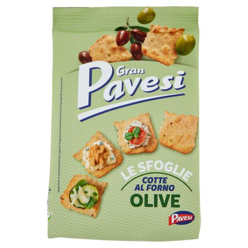 Gran Pavesi le Sfoglie Olive Snack Cotto al Forno 150g