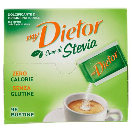 myDietor Cuor di Stevia 96 x 1 g