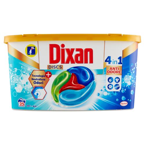 DIXAN Discs Anti-Odore 25pz (625g)