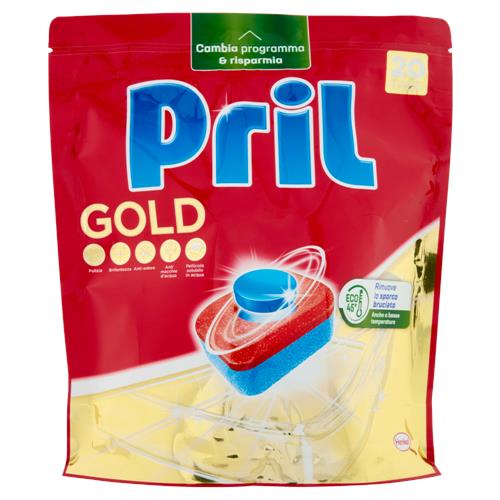PRIL Gold Tabs 20pz (352g)