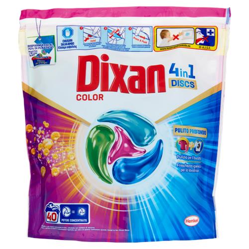 DIXAN Discs Color 40pz (660g)