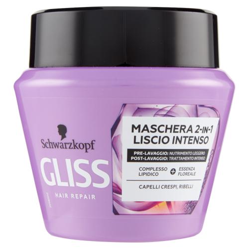 Gliss Hair Repair Maschera 2-in-1 Liscio Intenso 300 ml
