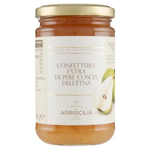 Agrisicilia Confettura Extra di Pere Coscia dell'Etna 360 g