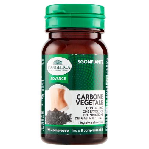 L'Angelica Advance Carbone Vegetale 75 compresse 45 g