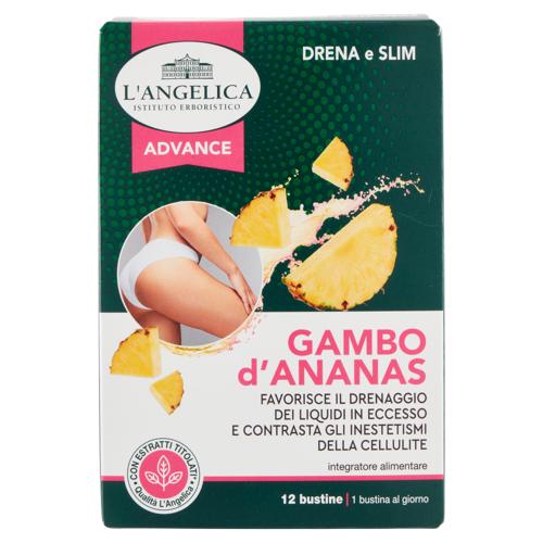 L'Angelica Advance Gambo d'Ananas 12 bustine 34,8 g