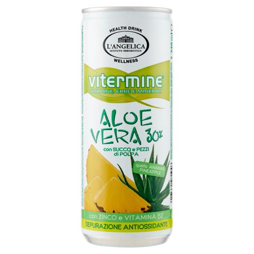 L'Angelica vitermine Aloe Vera 30% gusto Ananas 240 ml