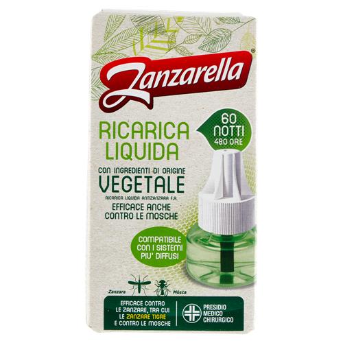 Zanzarella Ricarica Liquida con Ingredienti di Origine Vegetale 40 ml