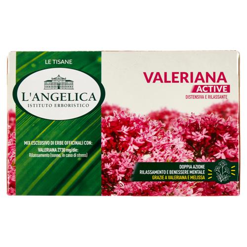 L'Angelica Le Tisane Valeriana Active 18 Filtri 32,4 g