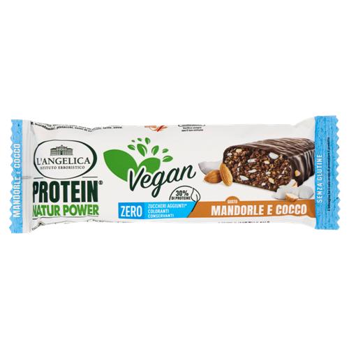 L'Angelica Protein Natur Power Vegan gusto Mandorle e Cocco 45 g