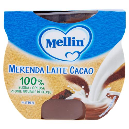 MELLIN Merenda Latte e Cacao al cucchiaio 2 x 100 g