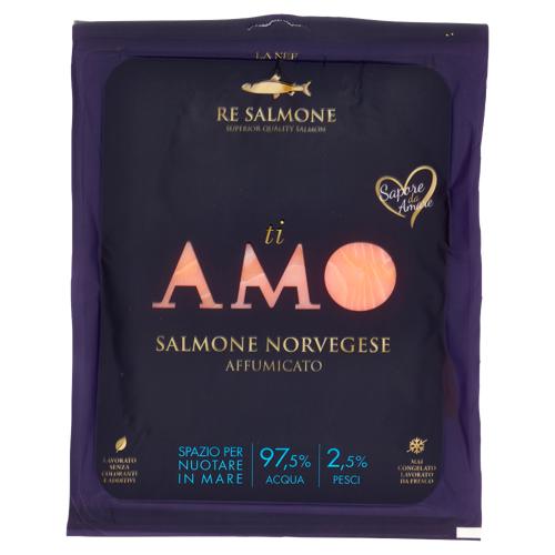 Re Salmone ti Amo Salmone Norvegese Affumicato 150 g