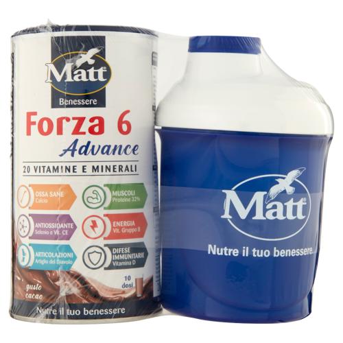 Matt Benessere Forza 6 Advance 20 Vitamine e Minerali 280 g