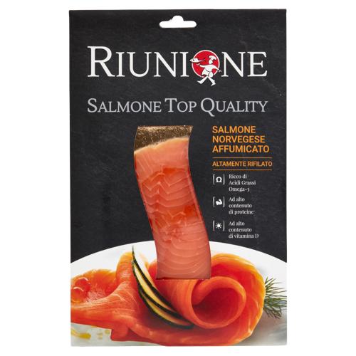 Riunione Salmone Top Quality Salmone Norvegese Affumicato 100 g