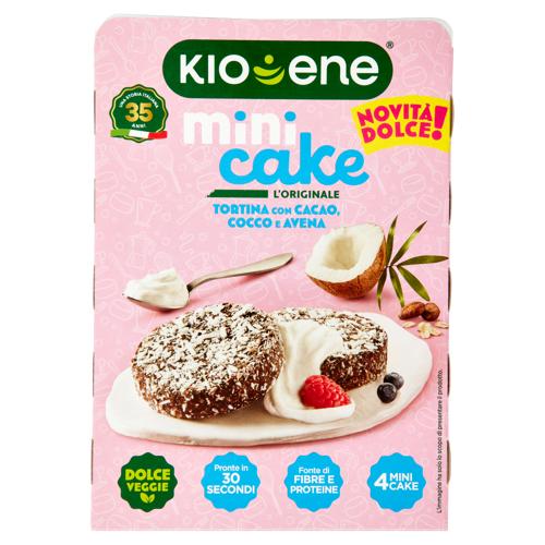 Kioene 4 mini cake Tortina con Cacao e Cocco 160 g