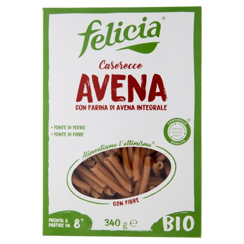 felicia Caserecce Avena con Farina di Avena Integrale Bio 340 g