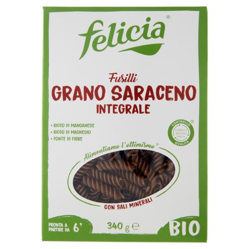 felicia Fusilli Grano Saraceno Integrale Bio 340 g