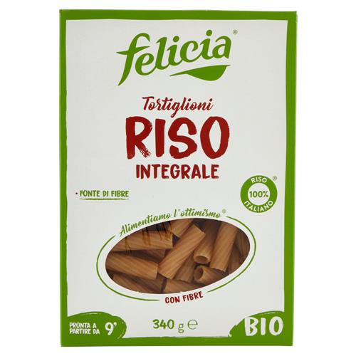 Felicia Bio Tortiglioni Riso Integrale 340 g