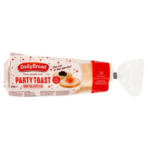 DailyBread Party Toast Pane per Appetizer 250 g