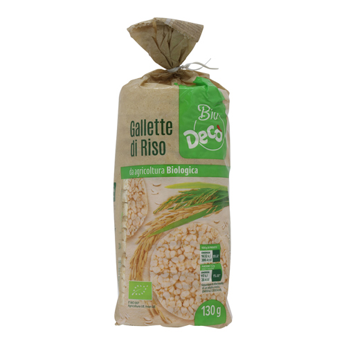 Gallette BIO di riso gr 130