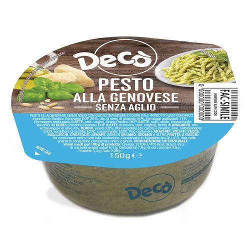 Decò Pesto alla Genovese senza aglio