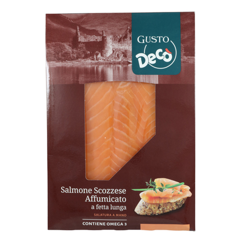 Salmone scozzese affumicato gr 100