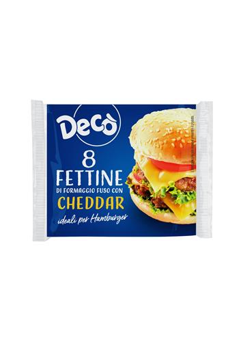 Decò fettine formaggio cheddar 200gr