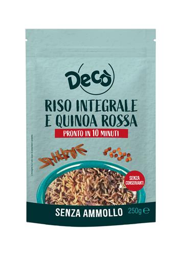 Decò riso integrale e quinoa rossa