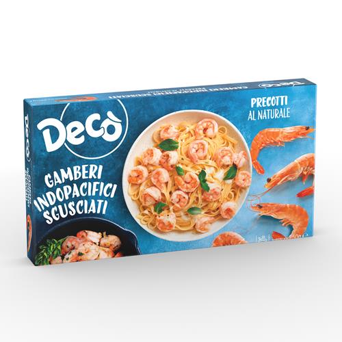 Decò gamberetti sgusciati surgelati 250gr