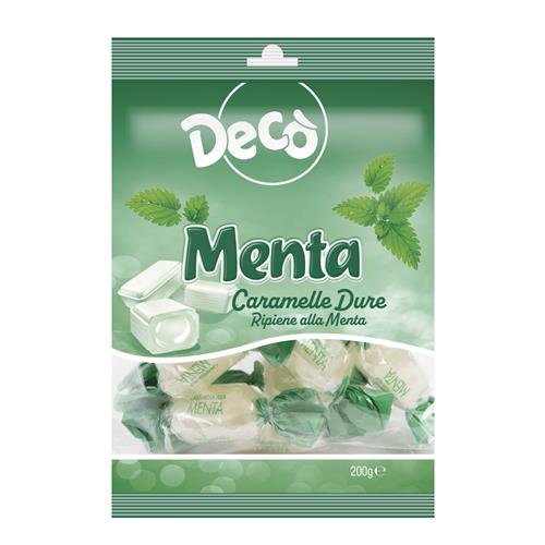 Decò caramelle menta ripiene alla menta