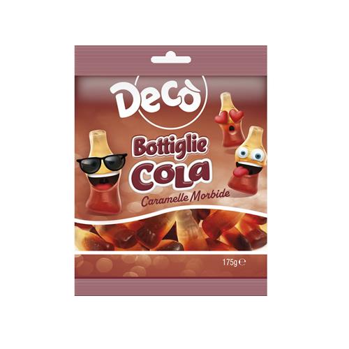 Decò bottiglie gommose cola