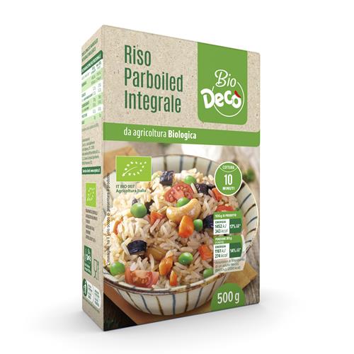 Bio riso parboiled integrale