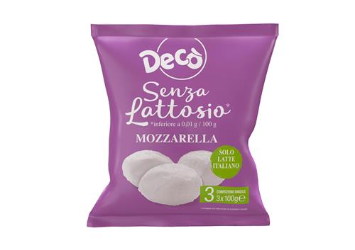 Decò mozzarella senza lattosio 100% italiana