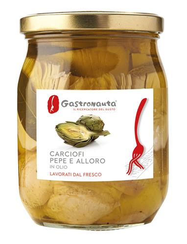 Gastronauta carciofi PEPE E ALLORO IN OLIO EVO