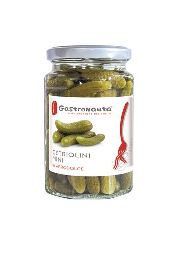 GASTRONAUTA CETRIOLINI MINI IN AGRODOLCE 290g