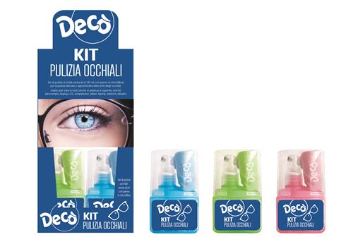 Decò kit pulizia occhiali