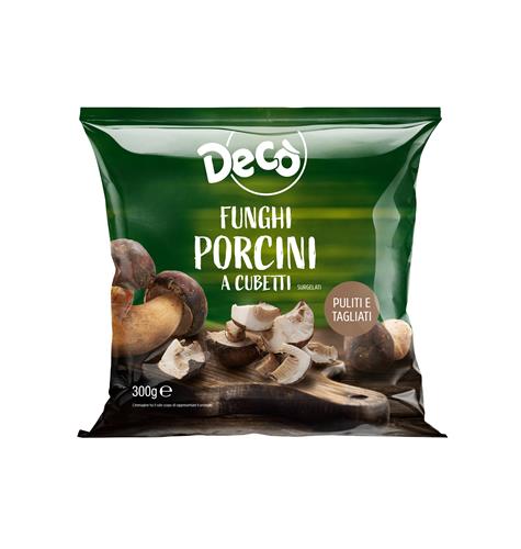 Decò funghi porcinu cubettati prima scelta