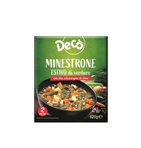 Decò minestrone di verdure estivo