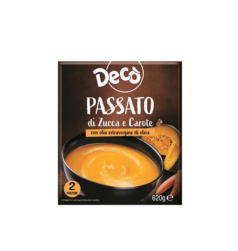 Decò passato di zucca e carote