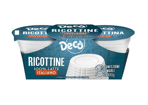 Decò RICOTTINE 2x100g    