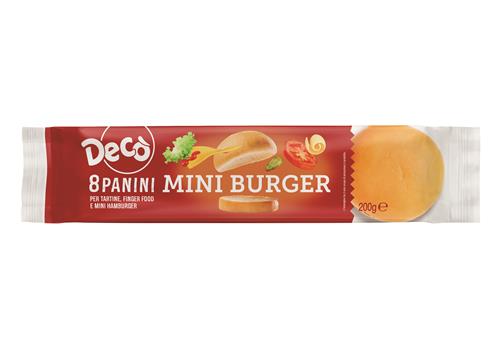 DECO' 8 PANINI MINIBURGER